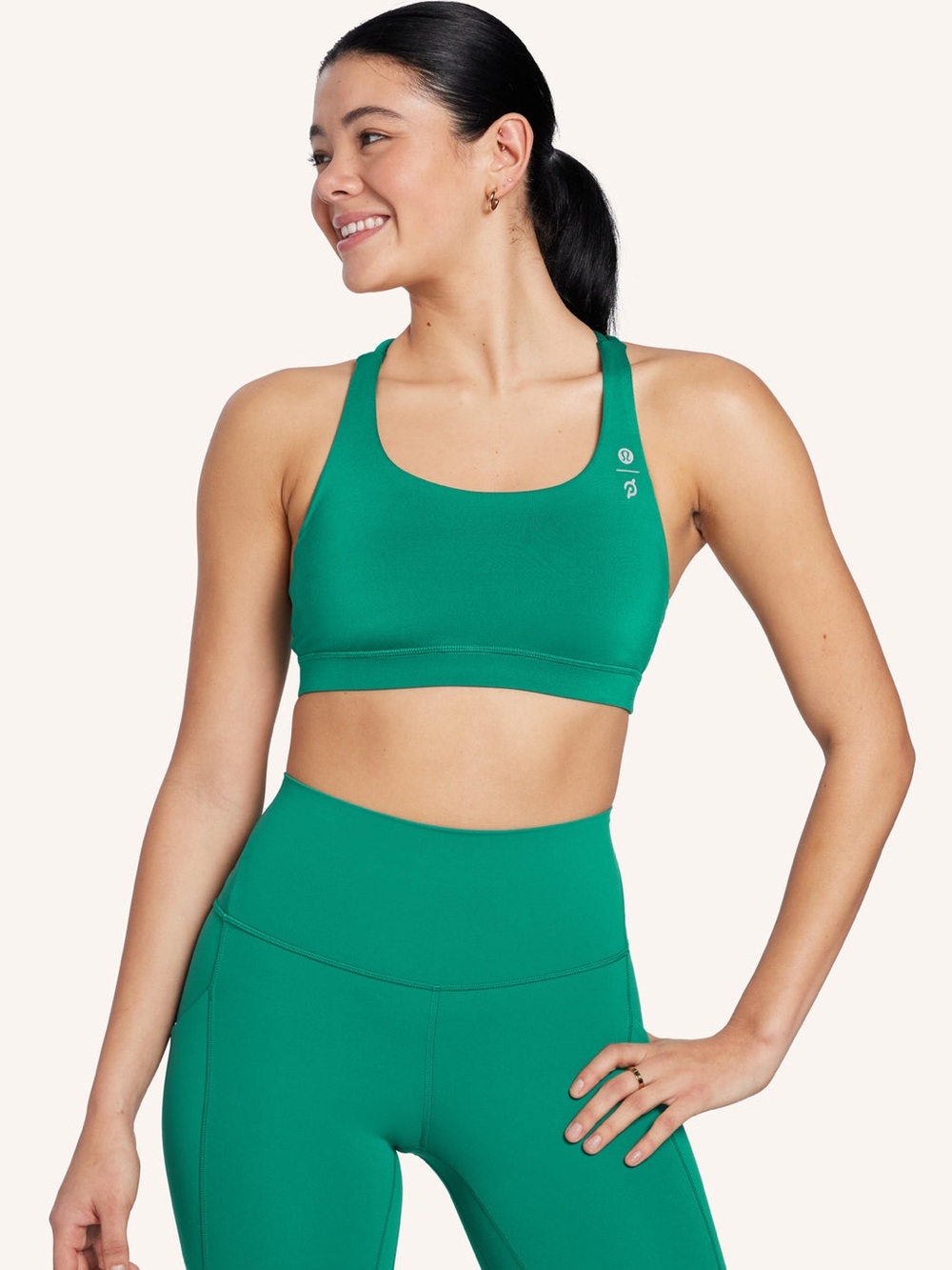 Lululemon Peloton Energy Bra Women’s 4 Green
